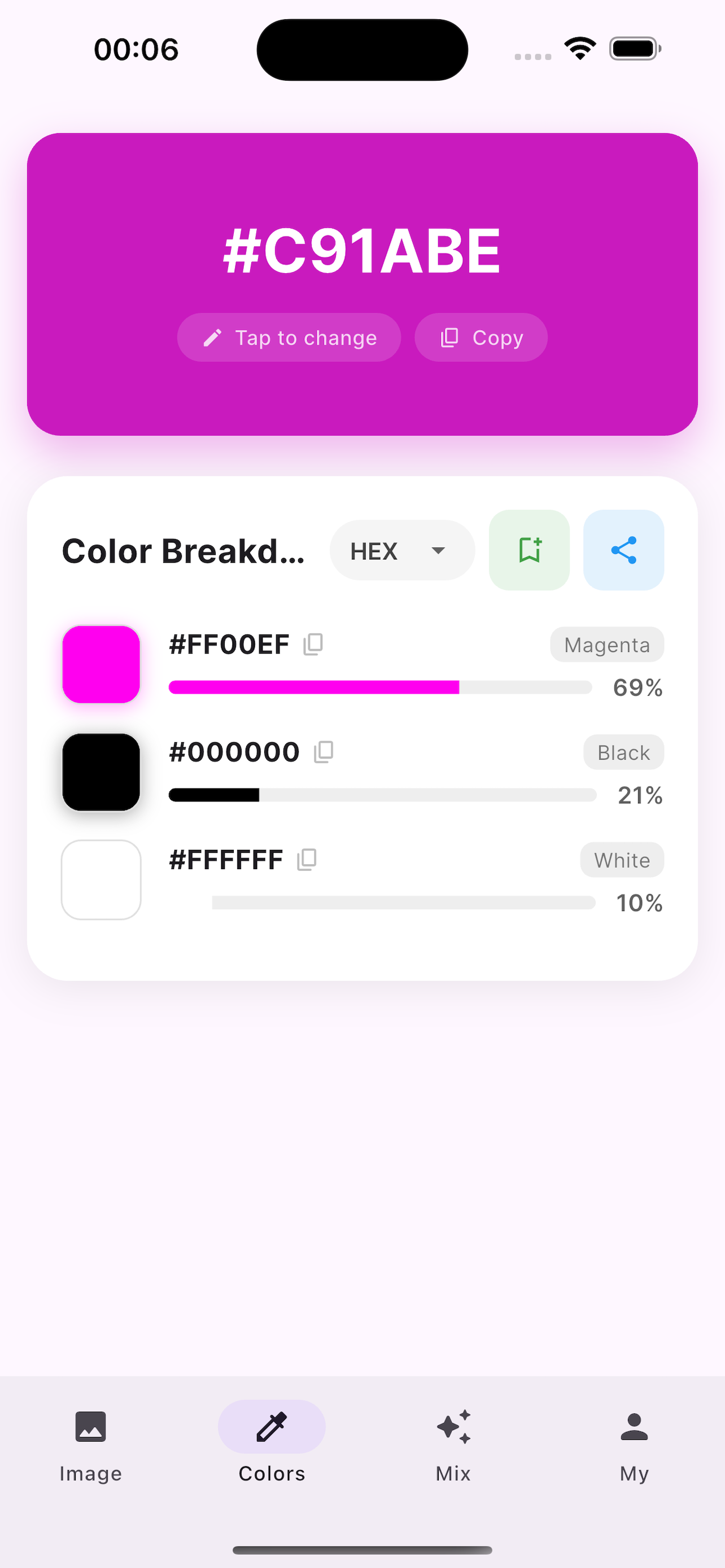 Color Breakdown